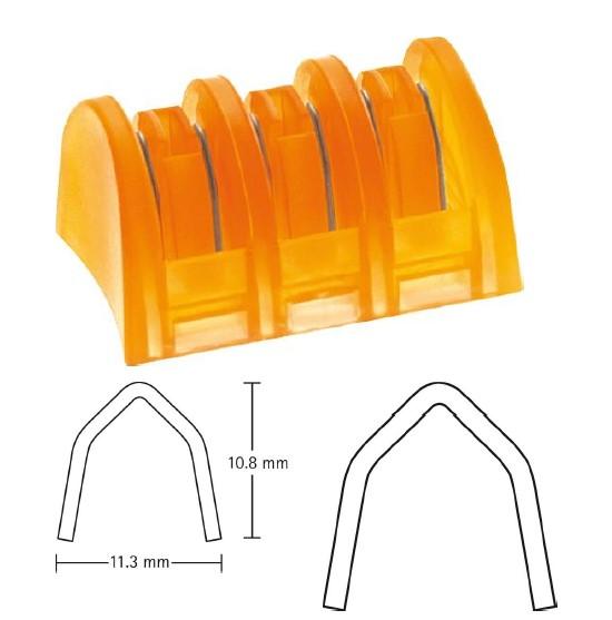 КЛІПСА ЛІГАТУРНА, РОЗМІР L, 20 КАРТРИДЖІВ ПО 6 КЛІПС, 10,7х10,8
